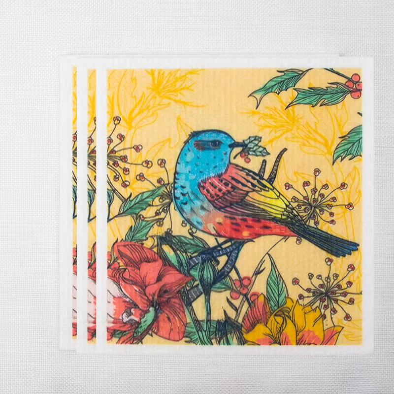 ScandiCloths - Avian Collection "Tropiskt" 3-Pack