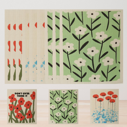 ScandiCloths - Complete Flora Collection 9-Pack